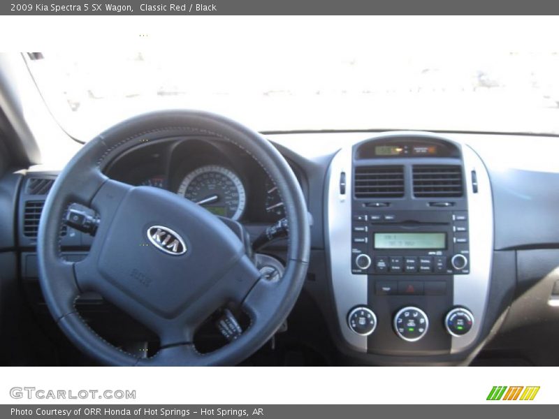 Classic Red / Black 2009 Kia Spectra 5 SX Wagon