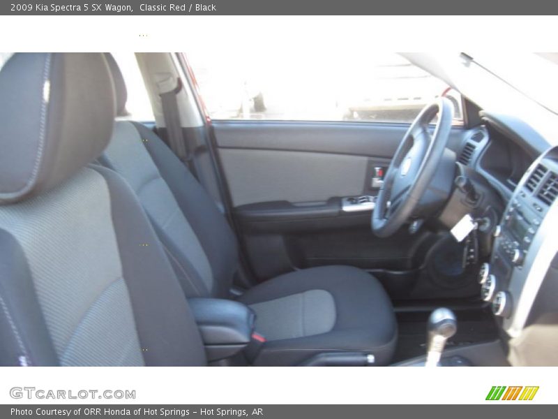 Classic Red / Black 2009 Kia Spectra 5 SX Wagon