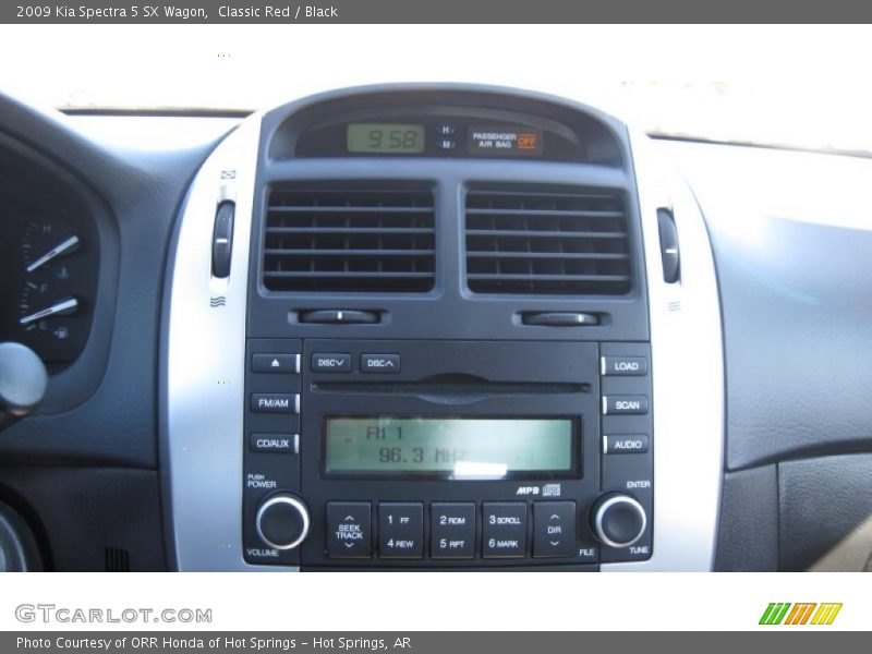 Classic Red / Black 2009 Kia Spectra 5 SX Wagon