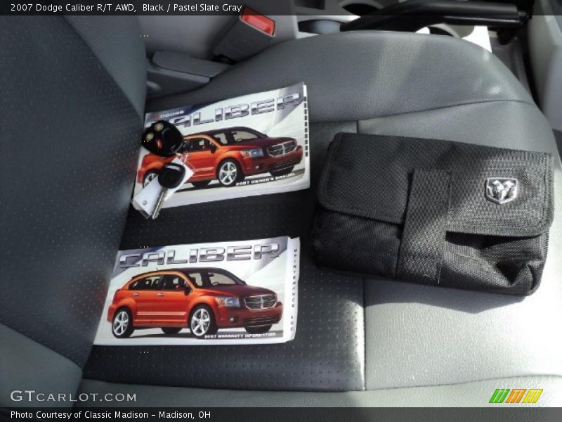 Black / Pastel Slate Gray 2007 Dodge Caliber R/T AWD