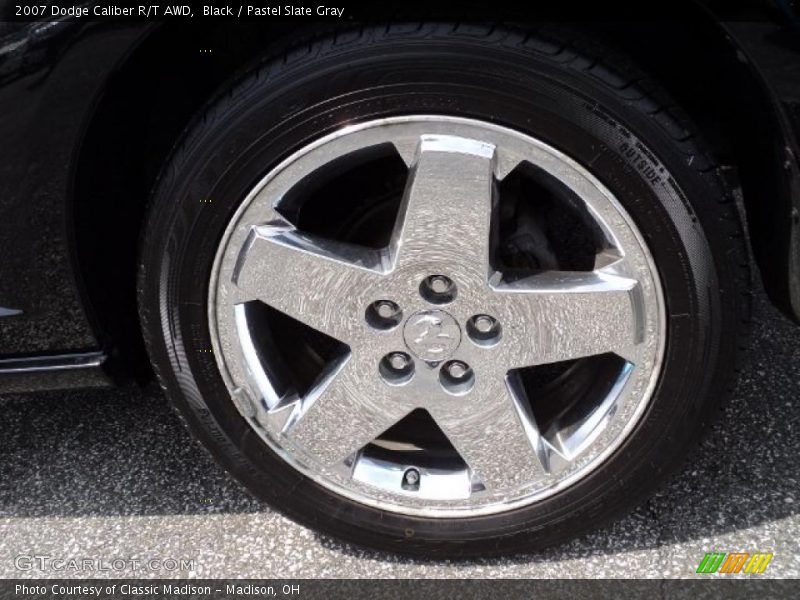 Black / Pastel Slate Gray 2007 Dodge Caliber R/T AWD
