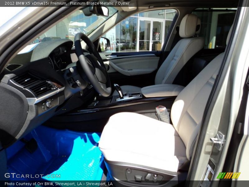  2012 X5 xDrive35i Premium Oyster Interior
