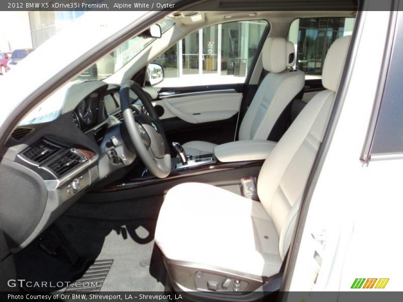  2012 X5 xDrive35i Premium Oyster Interior