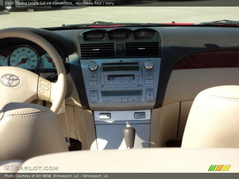 Absolutely Red / Ivory 2006 Toyota Solara SLE V6 Convertible