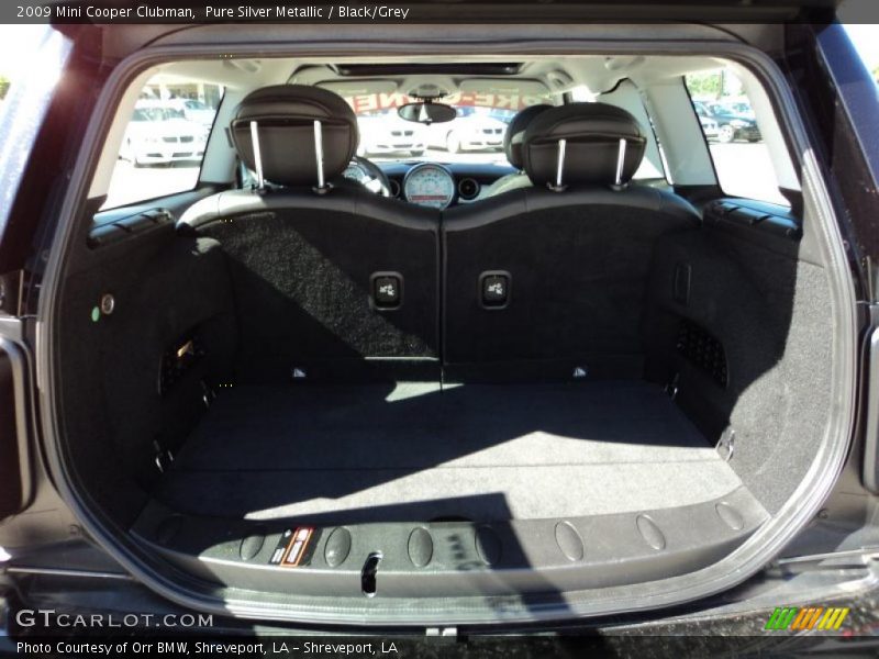 Pure Silver Metallic / Black/Grey 2009 Mini Cooper Clubman