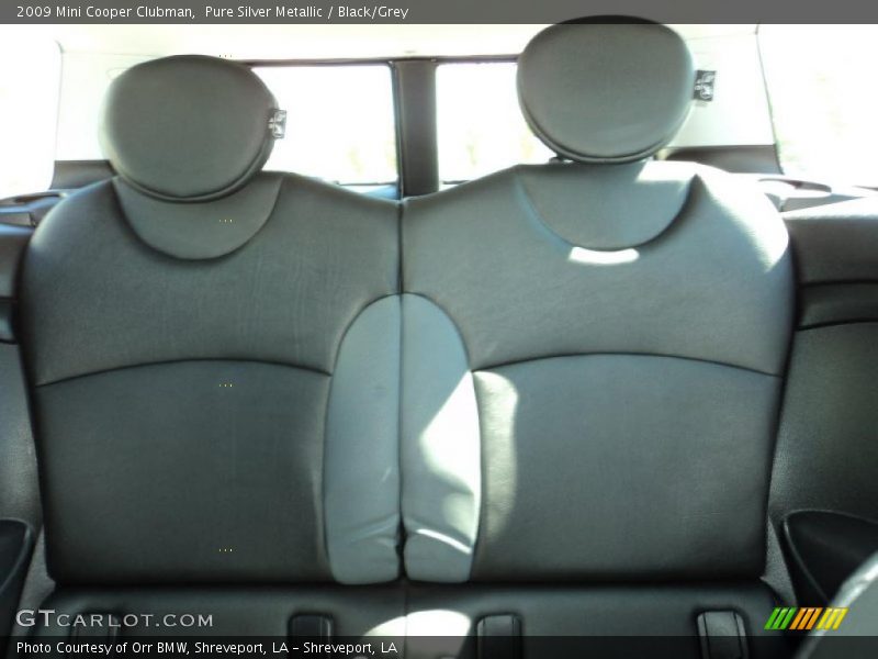Pure Silver Metallic / Black/Grey 2009 Mini Cooper Clubman