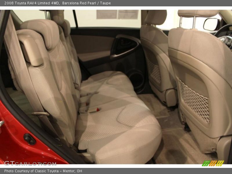 Barcelona Red Pearl / Taupe 2008 Toyota RAV4 Limited 4WD