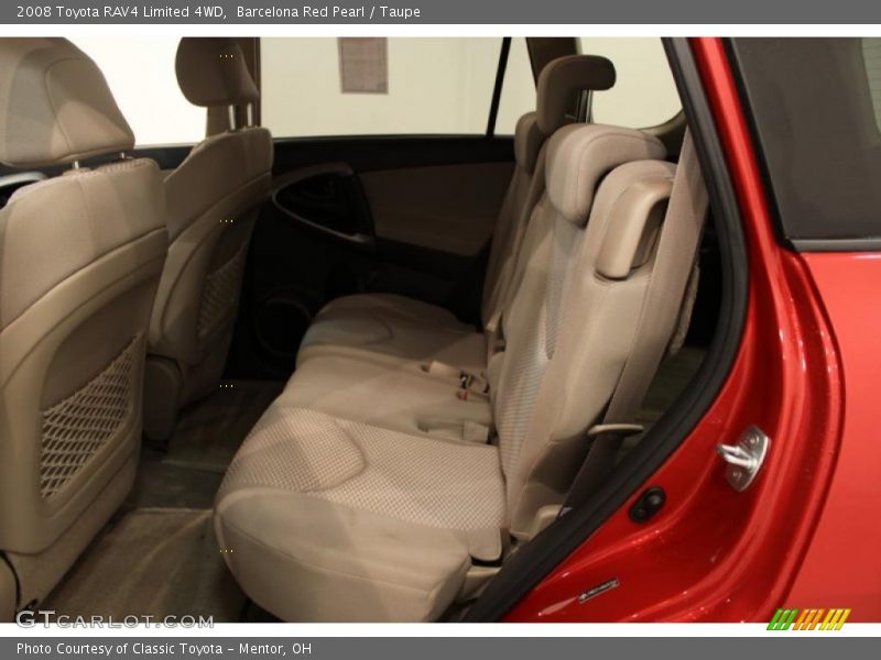 Barcelona Red Pearl / Taupe 2008 Toyota RAV4 Limited 4WD