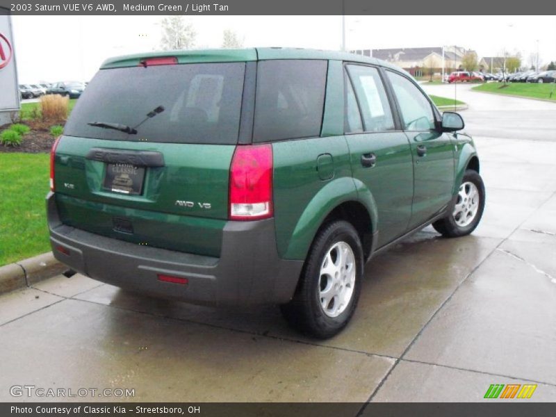 Medium Green / Light Tan 2003 Saturn VUE V6 AWD