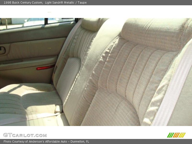 Light Sandrift Metallic / Taupe 1998 Buick Century Custom
