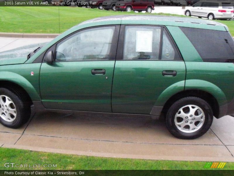Medium Green / Light Tan 2003 Saturn VUE V6 AWD