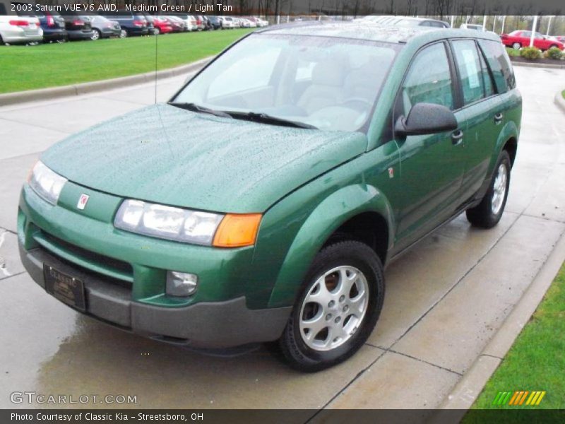 Medium Green / Light Tan 2003 Saturn VUE V6 AWD