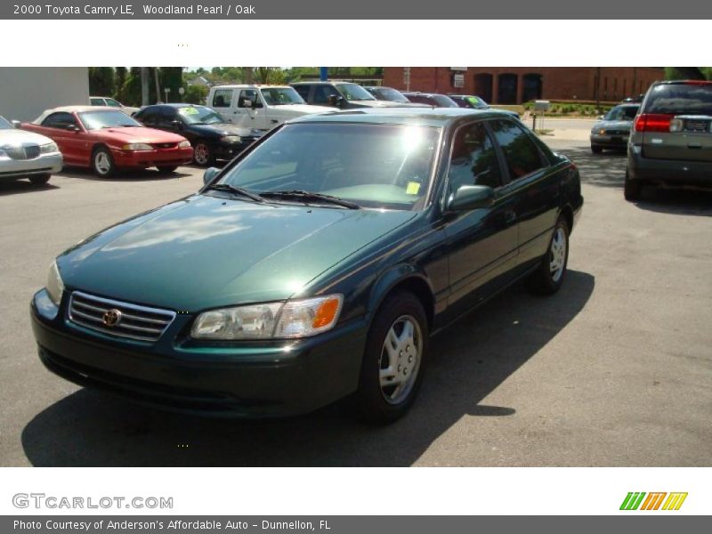 Woodland Pearl / Oak 2000 Toyota Camry LE