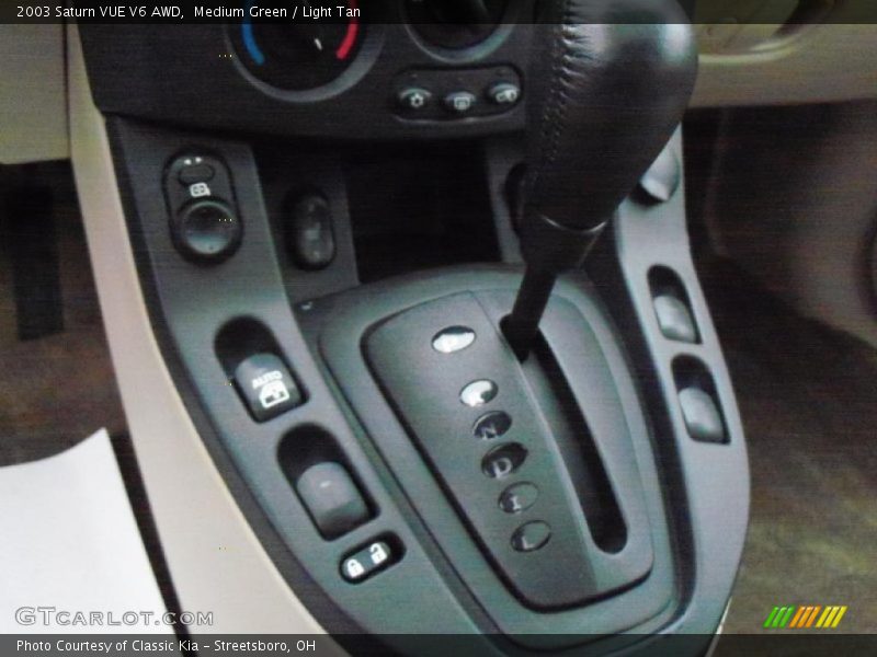 Medium Green / Light Tan 2003 Saturn VUE V6 AWD