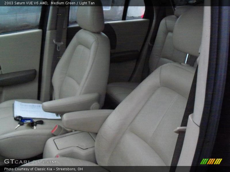 Medium Green / Light Tan 2003 Saturn VUE V6 AWD