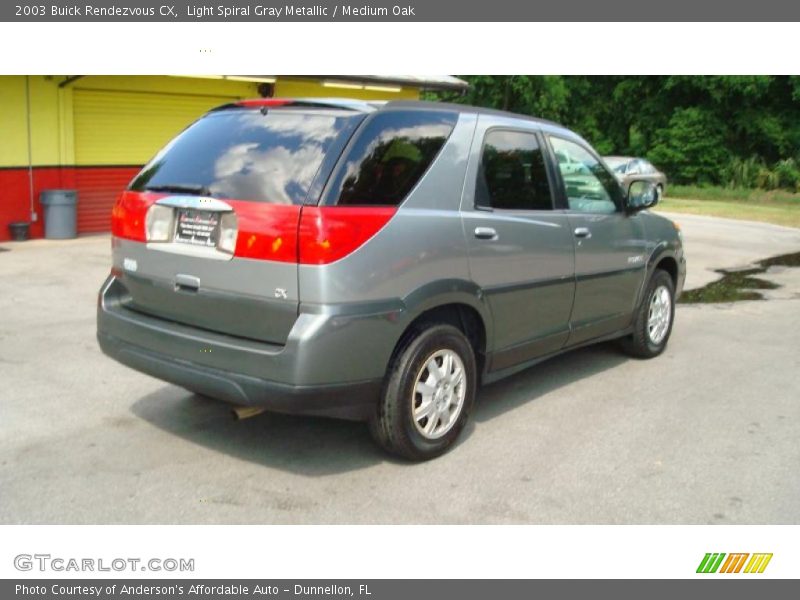 Light Spiral Gray Metallic / Medium Oak 2003 Buick Rendezvous CX