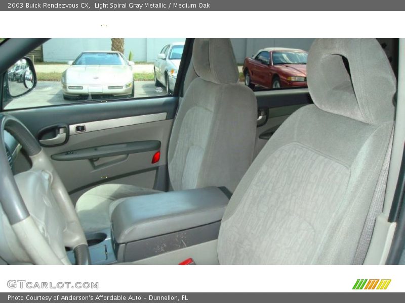 Light Spiral Gray Metallic / Medium Oak 2003 Buick Rendezvous CX