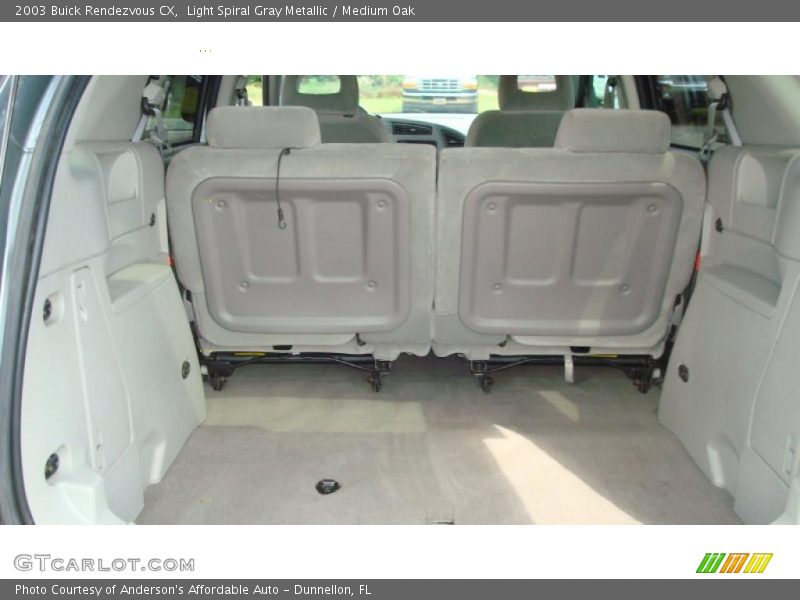 Light Spiral Gray Metallic / Medium Oak 2003 Buick Rendezvous CX