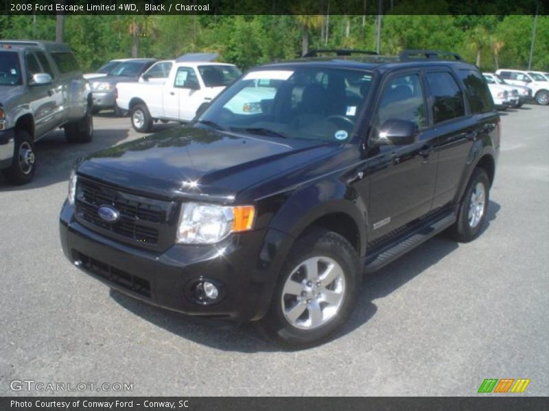 Black / Charcoal 2008 Ford Escape Limited 4WD
