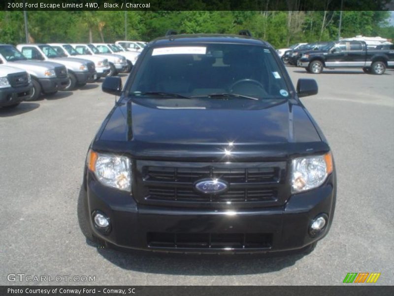 Black / Charcoal 2008 Ford Escape Limited 4WD