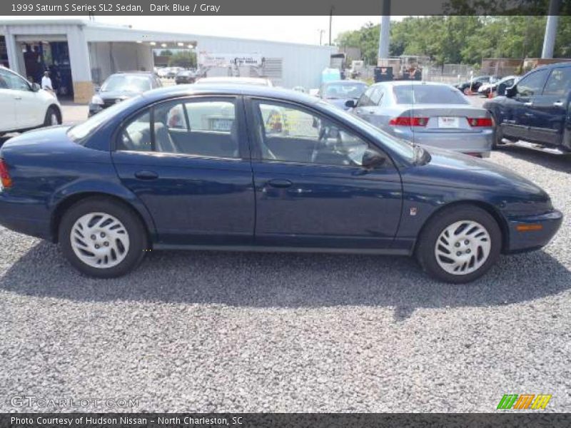 Dark Blue / Gray 1999 Saturn S Series SL2 Sedan
