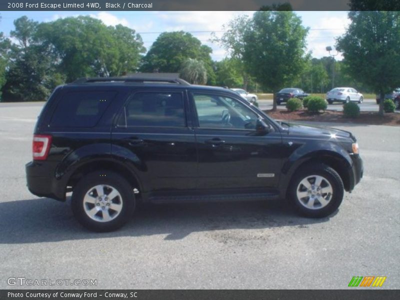 Black / Charcoal 2008 Ford Escape Limited 4WD