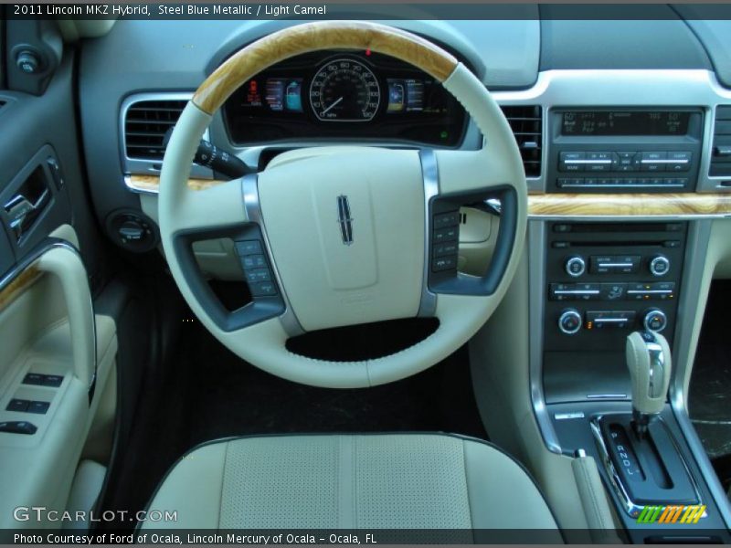 Dashboard of 2011 MKZ Hybrid