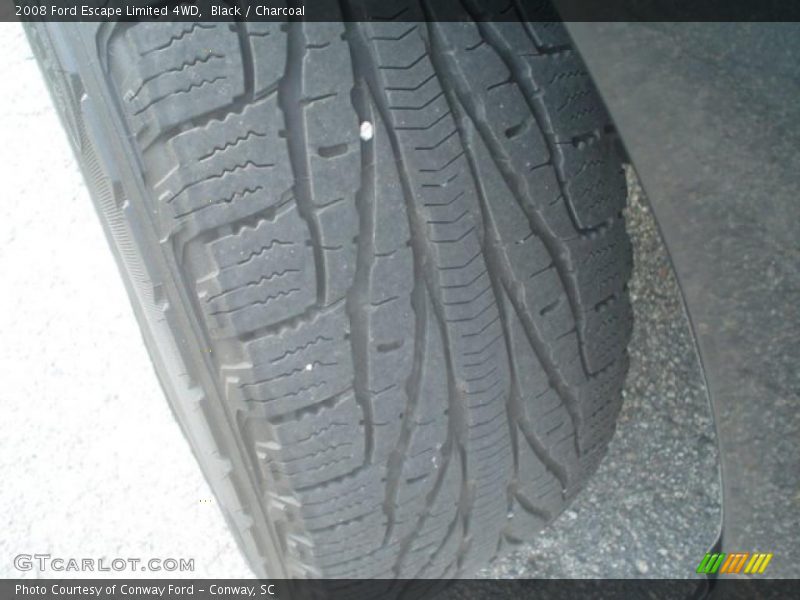 Black / Charcoal 2008 Ford Escape Limited 4WD