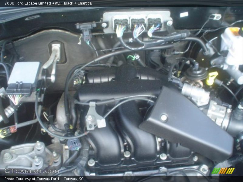 Black / Charcoal 2008 Ford Escape Limited 4WD