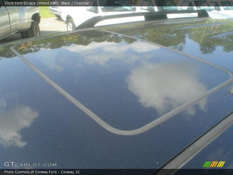 Black / Charcoal 2008 Ford Escape Limited 4WD