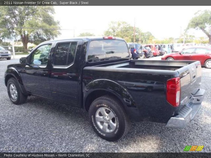 Super Black / Steel 2011 Nissan Frontier SV Crew Cab
