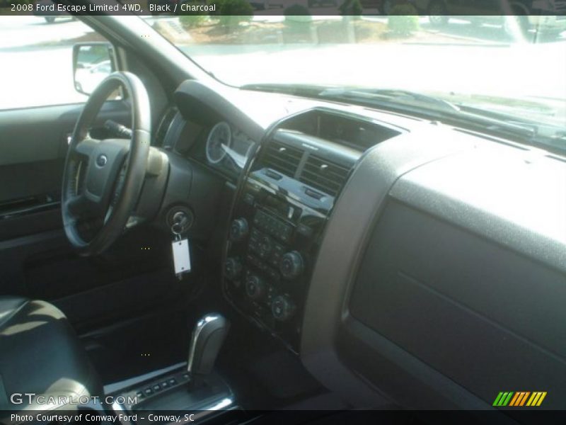 Black / Charcoal 2008 Ford Escape Limited 4WD