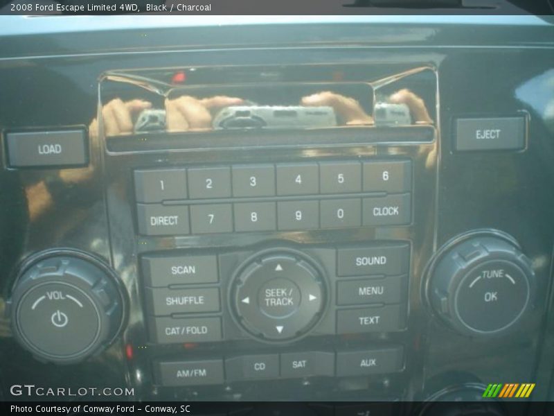Black / Charcoal 2008 Ford Escape Limited 4WD