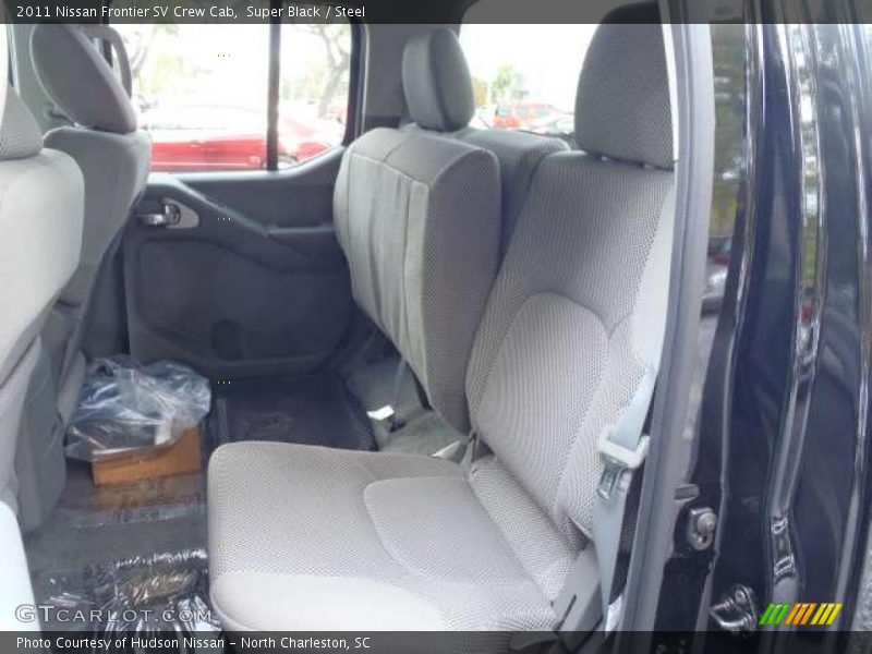 Super Black / Steel 2011 Nissan Frontier SV Crew Cab