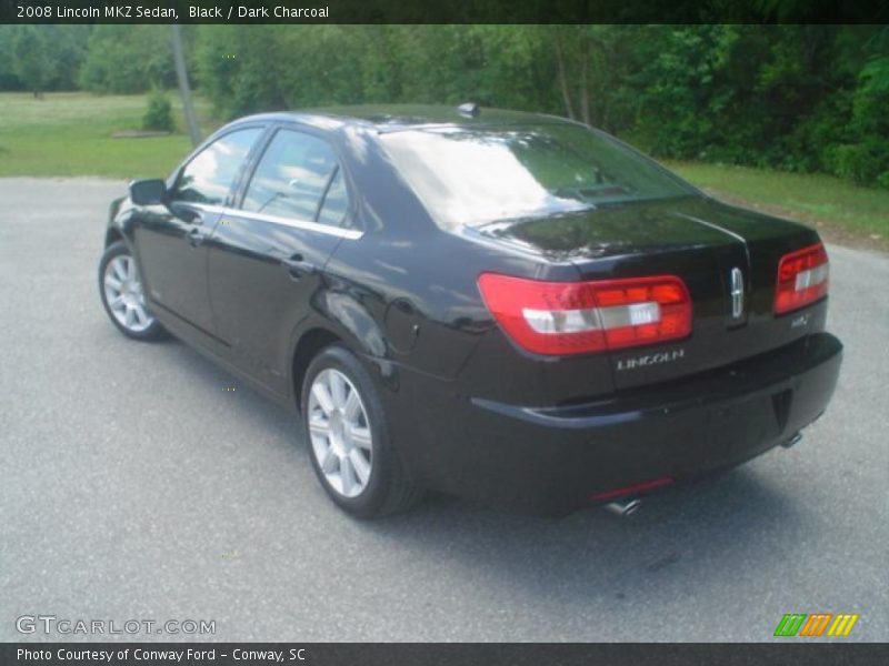 Black / Dark Charcoal 2008 Lincoln MKZ Sedan