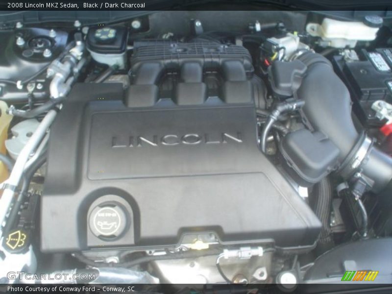 Black / Dark Charcoal 2008 Lincoln MKZ Sedan
