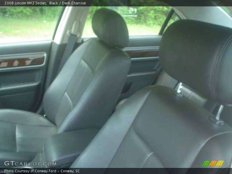 Black / Dark Charcoal 2008 Lincoln MKZ Sedan
