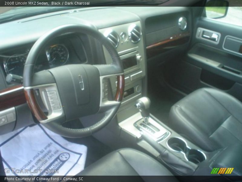 Black / Dark Charcoal 2008 Lincoln MKZ Sedan