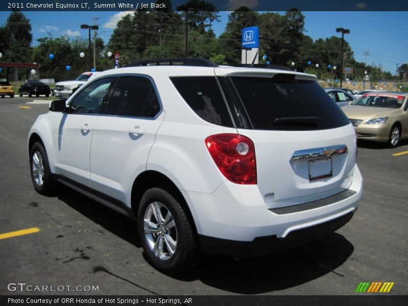 Summit White / Jet Black 2011 Chevrolet Equinox LT