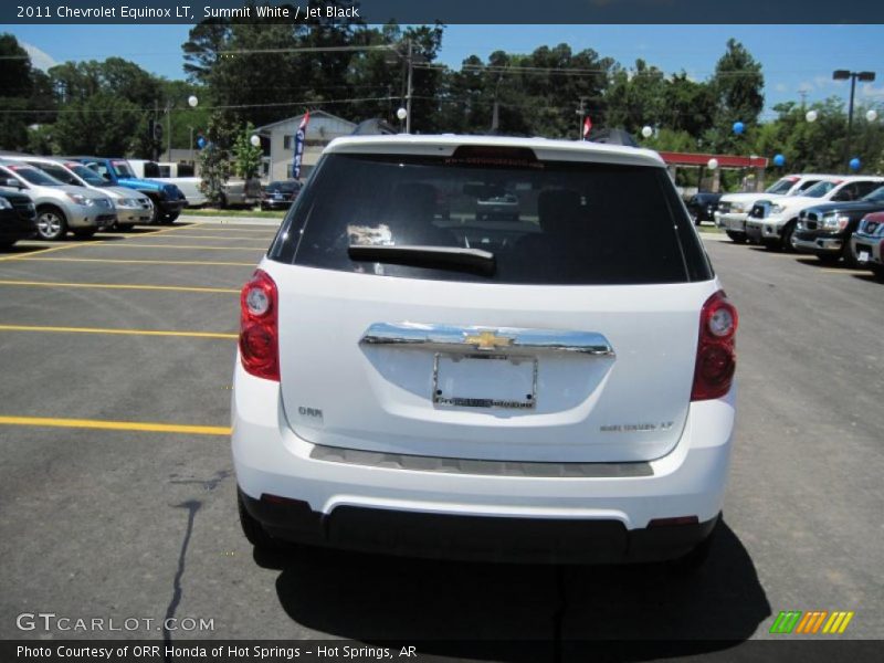 Summit White / Jet Black 2011 Chevrolet Equinox LT