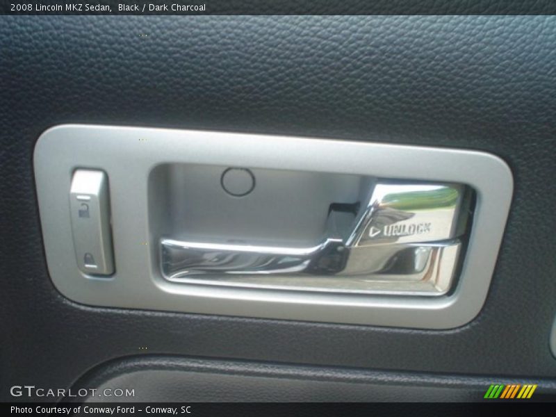 Black / Dark Charcoal 2008 Lincoln MKZ Sedan