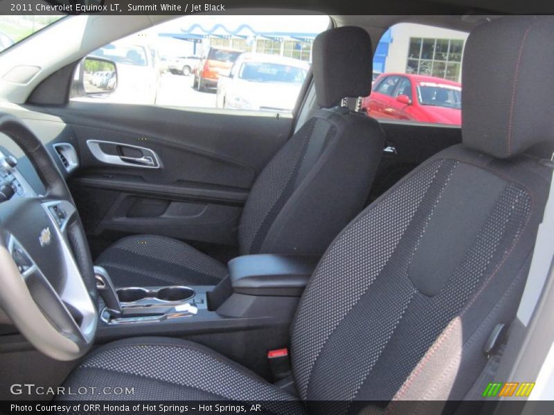 Summit White / Jet Black 2011 Chevrolet Equinox LT