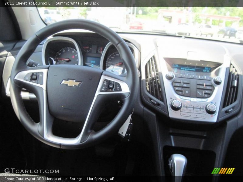 Summit White / Jet Black 2011 Chevrolet Equinox LT