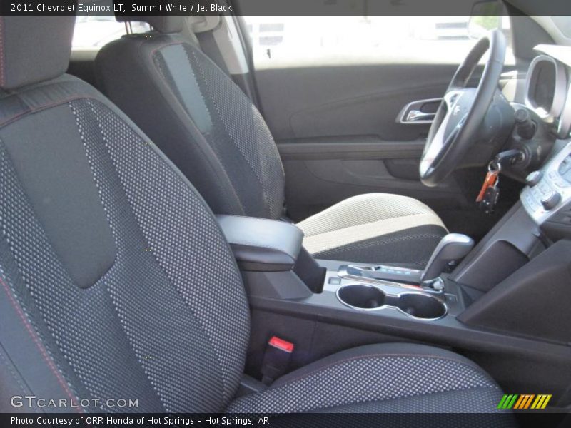 Summit White / Jet Black 2011 Chevrolet Equinox LT