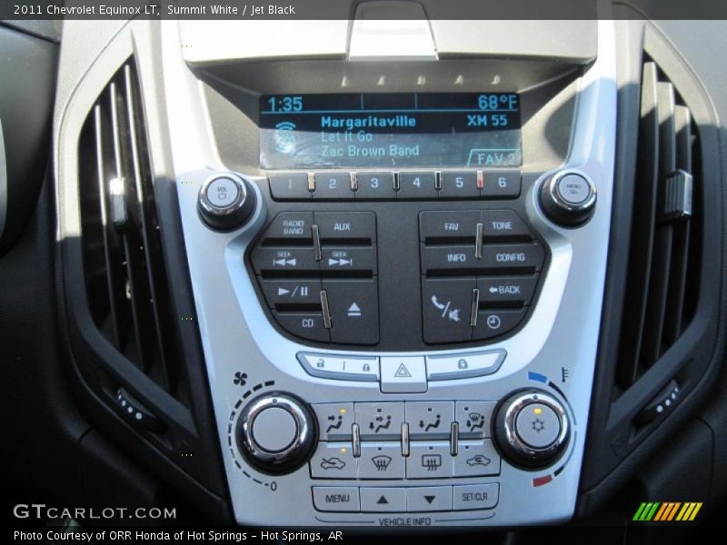 Summit White / Jet Black 2011 Chevrolet Equinox LT