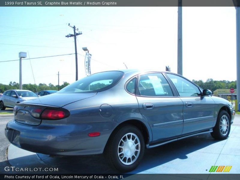 Graphite Blue Metallic / Medium Graphite 1999 Ford Taurus SE