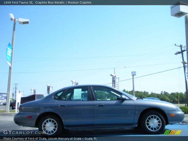 Graphite Blue Metallic / Medium Graphite 1999 Ford Taurus SE