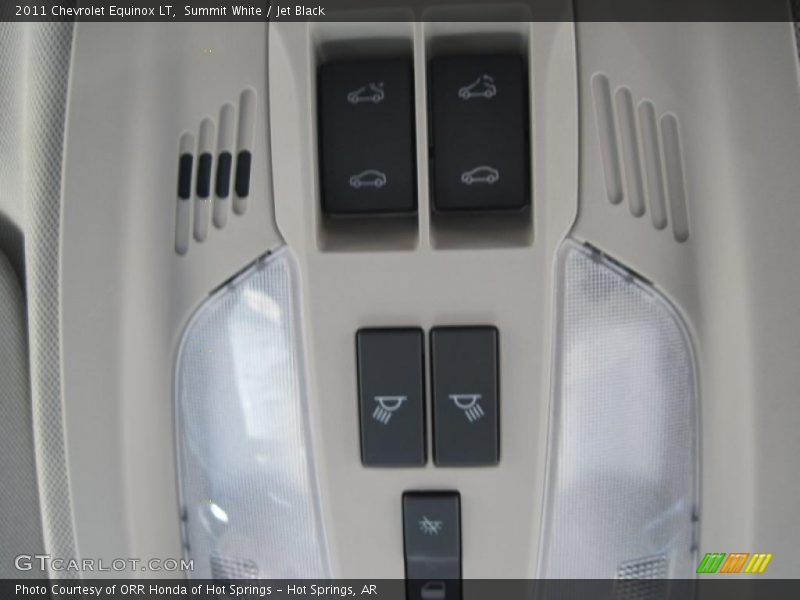 Summit White / Jet Black 2011 Chevrolet Equinox LT