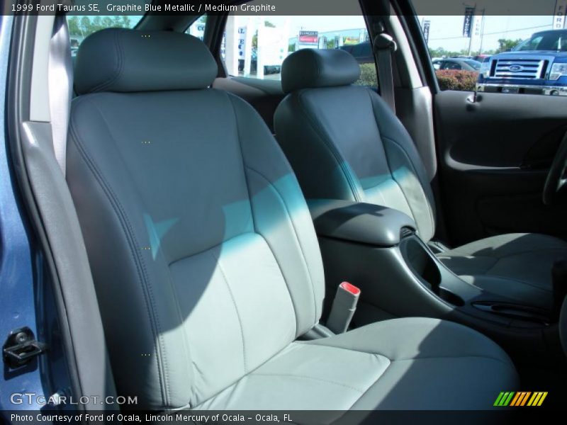 Graphite Blue Metallic / Medium Graphite 1999 Ford Taurus SE