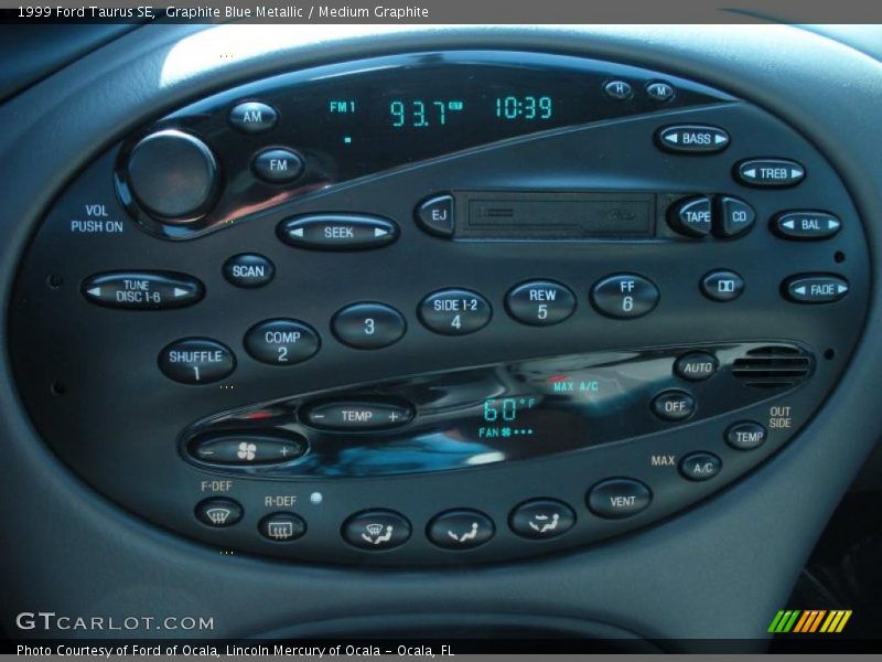Controls of 1999 Taurus SE